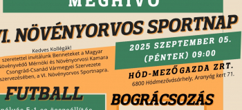 Meghívó - VI. Növényorvos Sportnap