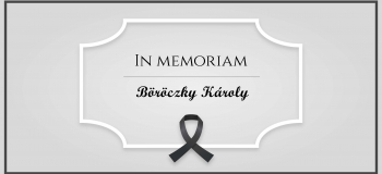 In memoriam Böröczky Károly