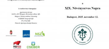 XIX. Növényorvos Nap program